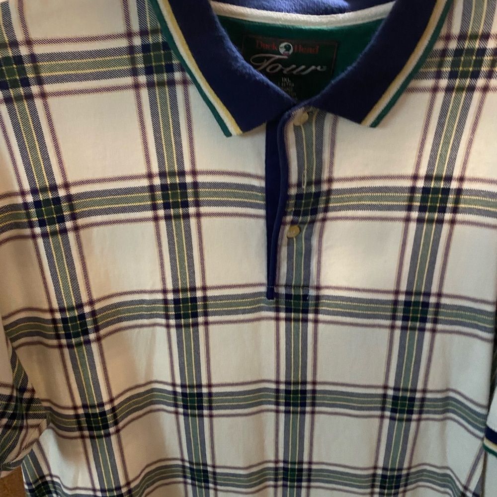 Duck head button up long sleeve tee